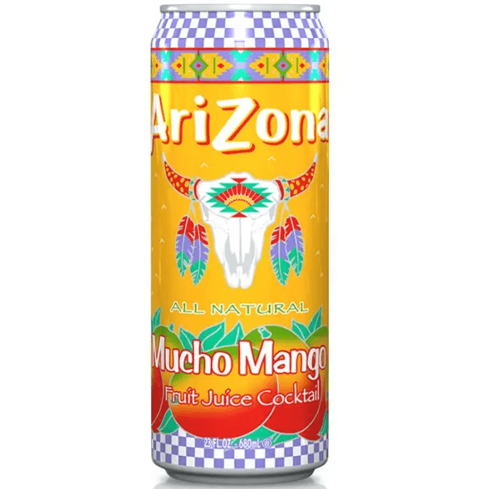Arizona Ied Tea Mucho Mango 680ml - SugarMomi