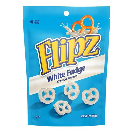 Flipz White Fudge Dippeds Pretzel 141g - SugarMomi