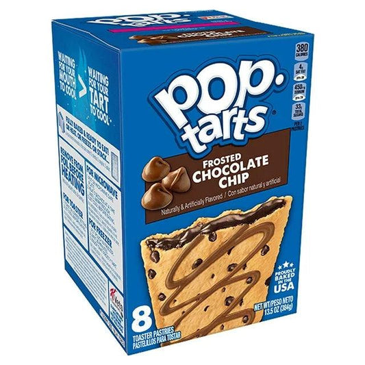 Pop Tarts Frosted Chocolate Chip 384g (8 pack) - SugarMomi