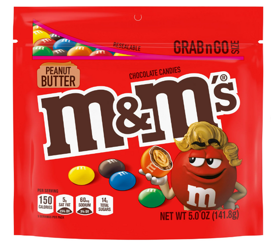 M&M's Peanut Butter - SugarMomi
