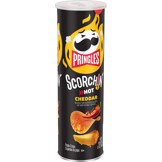 Pringles Scorchin' Cheddar 166g - SugarMomi