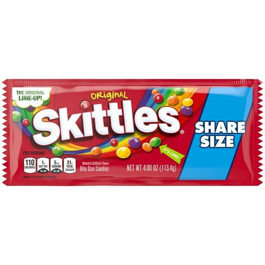 Skittles Original Share Size 113g - SugarMomi