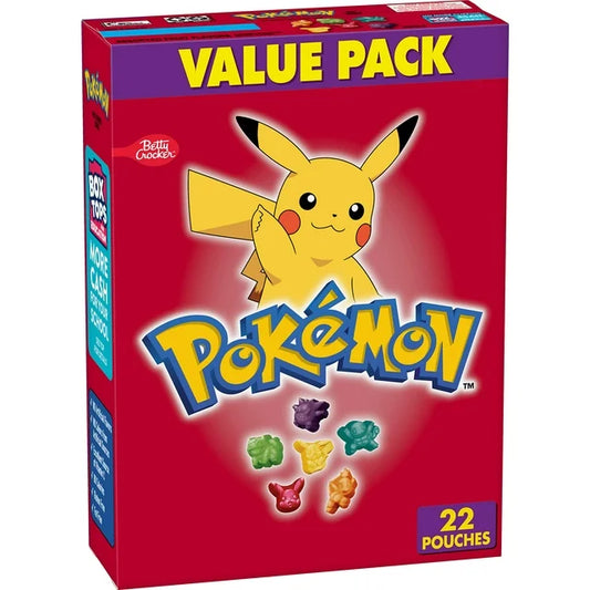 Pokemon Fruit Snacks 498g (22 pack) - SugarMomi