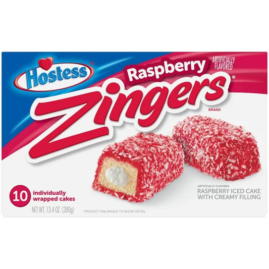Hostess Zingers Rasberry (10 Pack) 380g