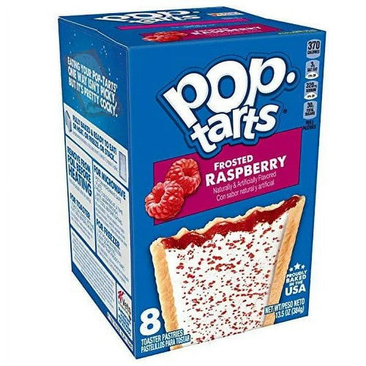 Pop Tarts Frosted Raspberry 384g (8 pack) - SugarMomi