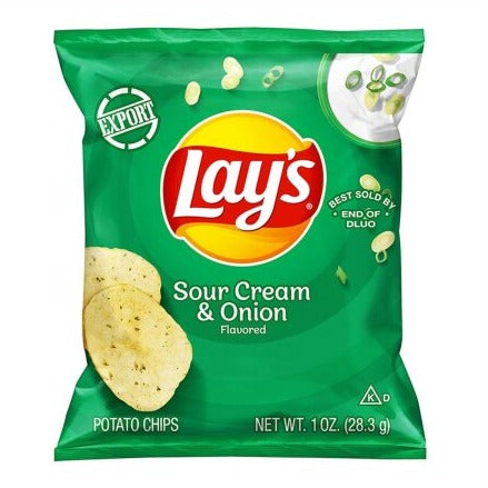 Lay's Sour Cream And Onion 28g